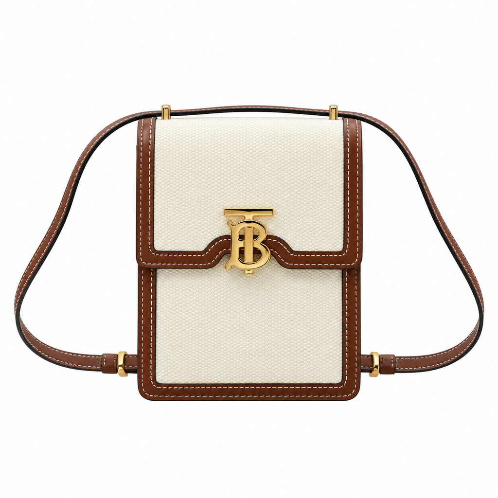 Burberry Cream Mini Crossbody Bag