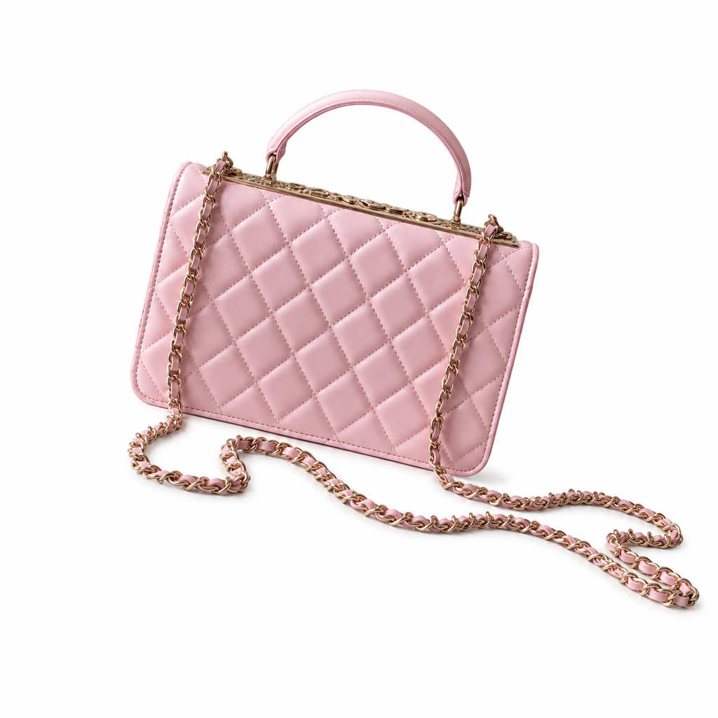 Chanel Quilted Mini Chain Crossbody Bag