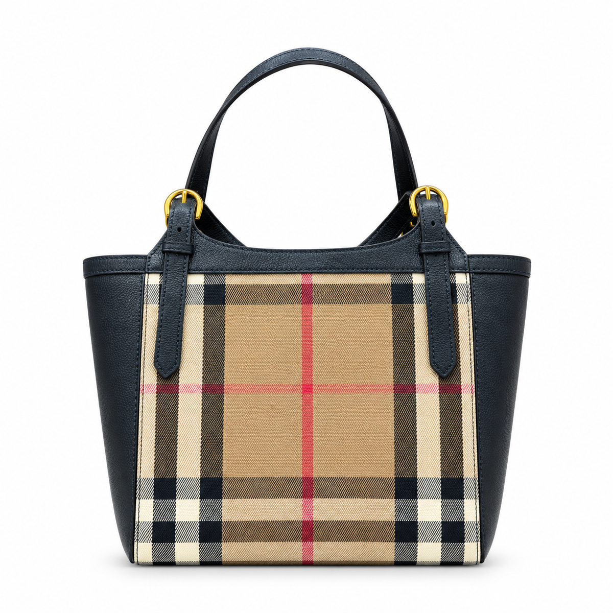 Burberry Check Tote Bag