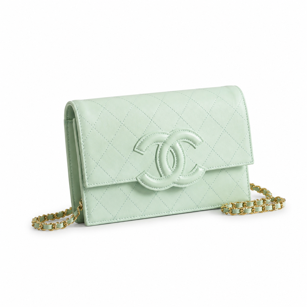 Chanel Compact Quilted Crossbody Bag