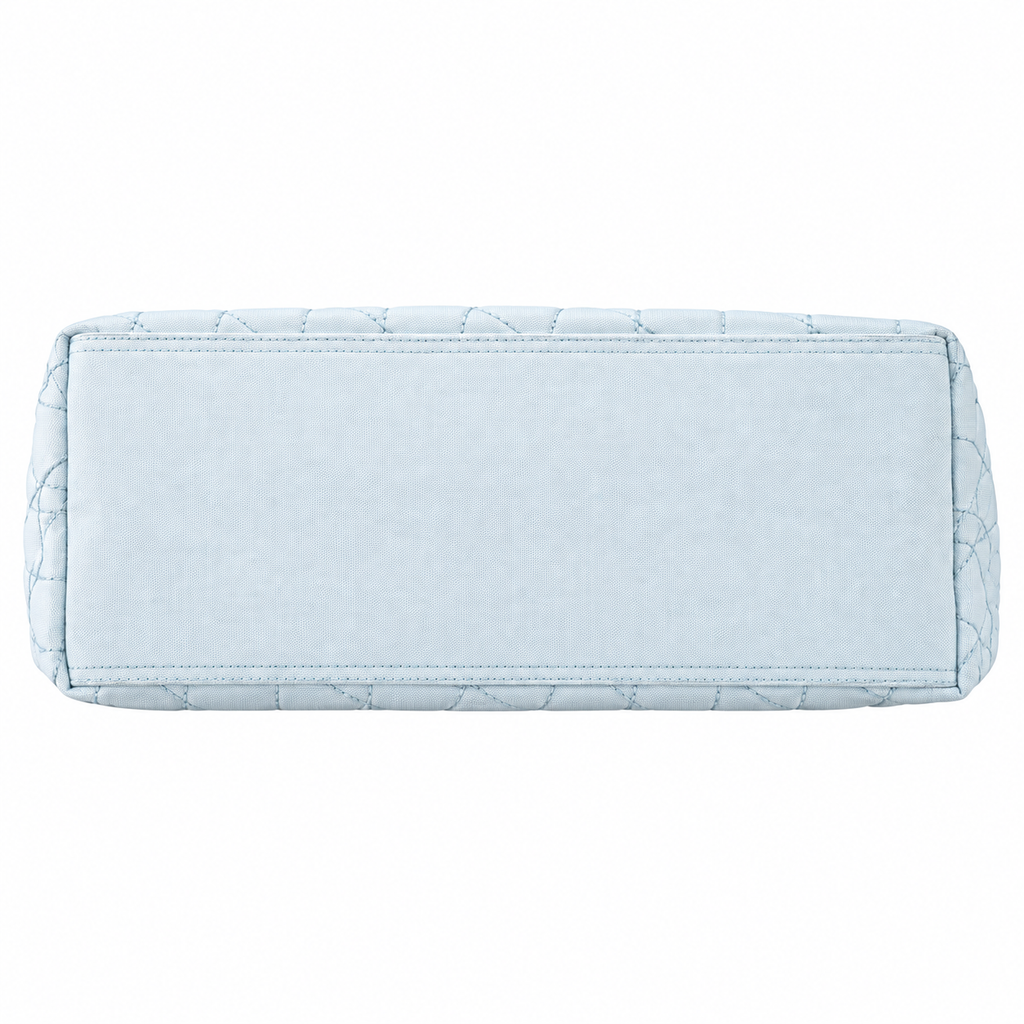 Chanel Ice Blue Quilted Large 22 Bag with Chain