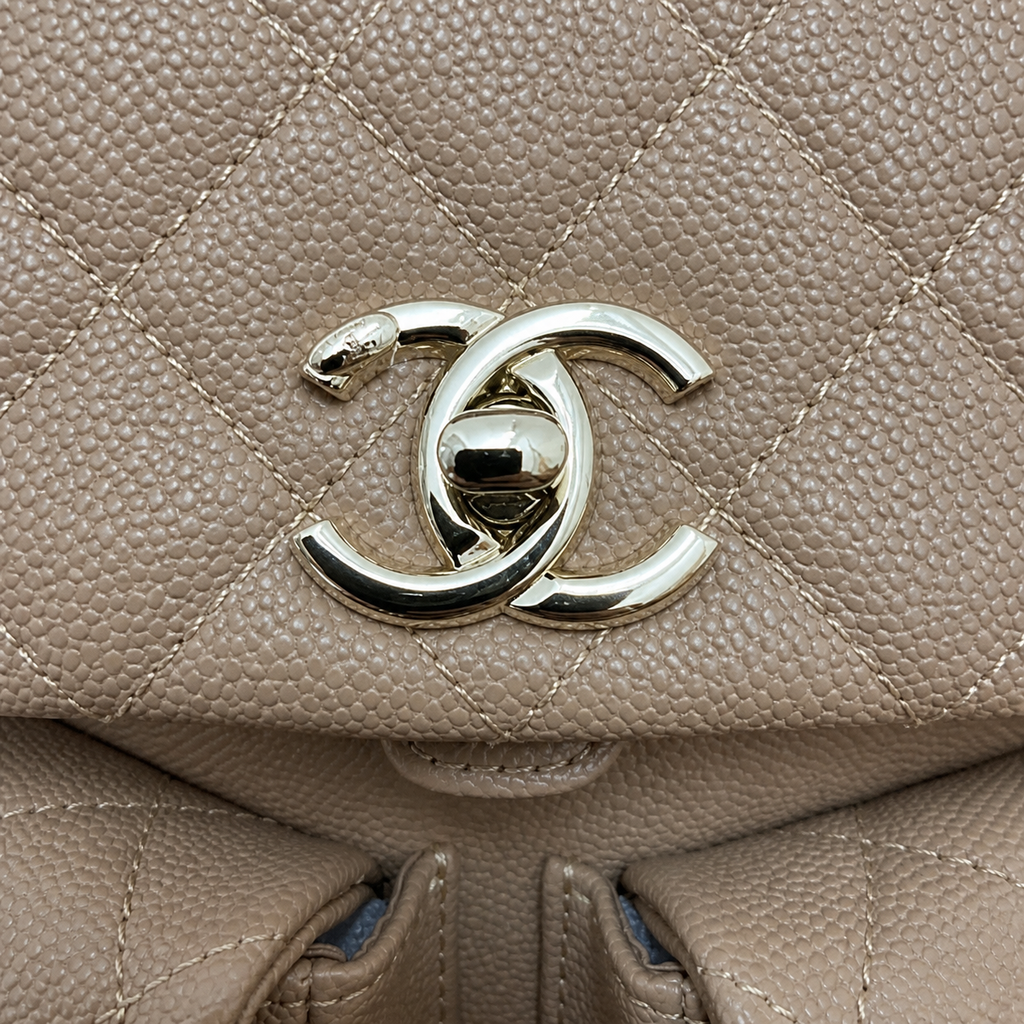 Chanel Quilted Backpack