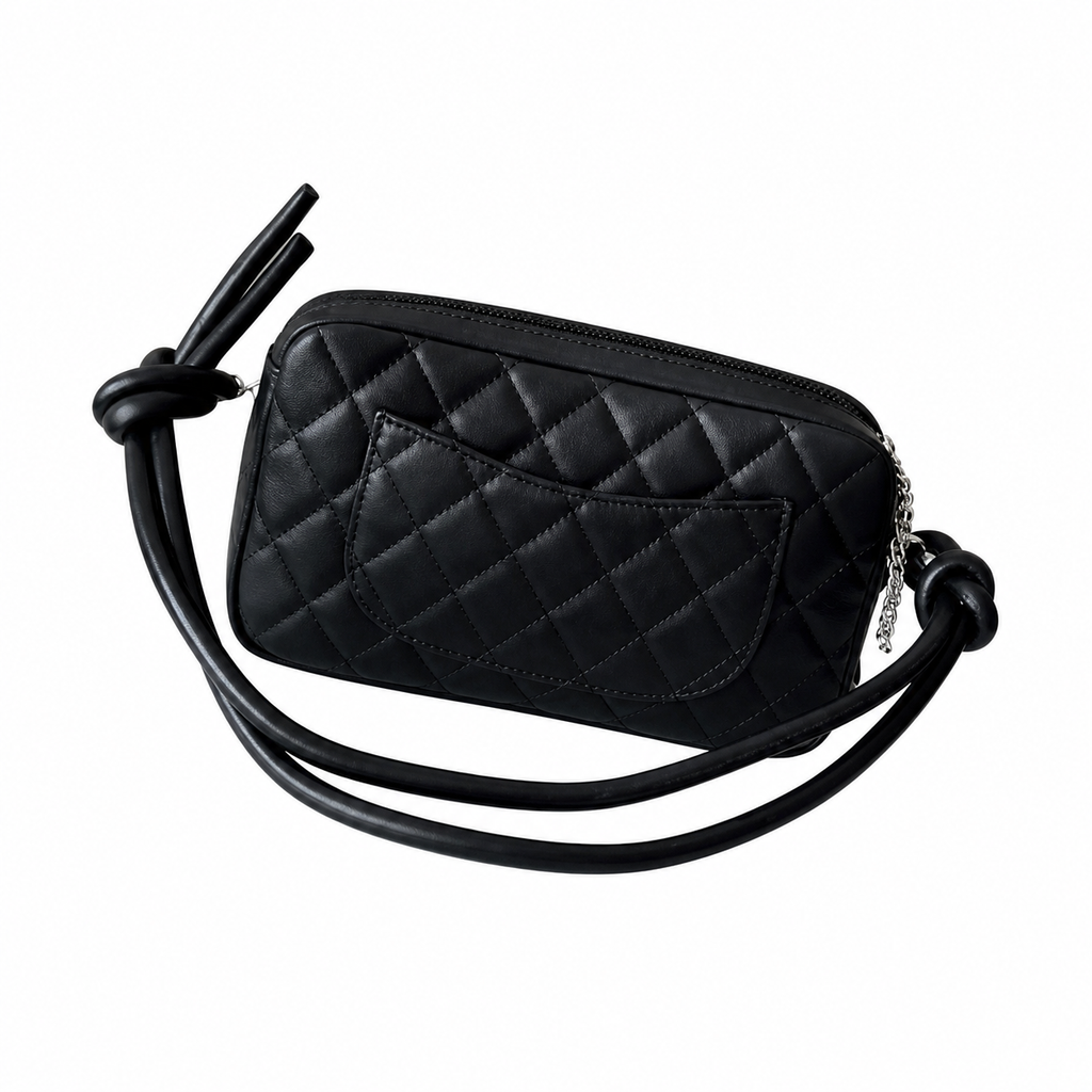Chanel Black-on-Black Camera Bag