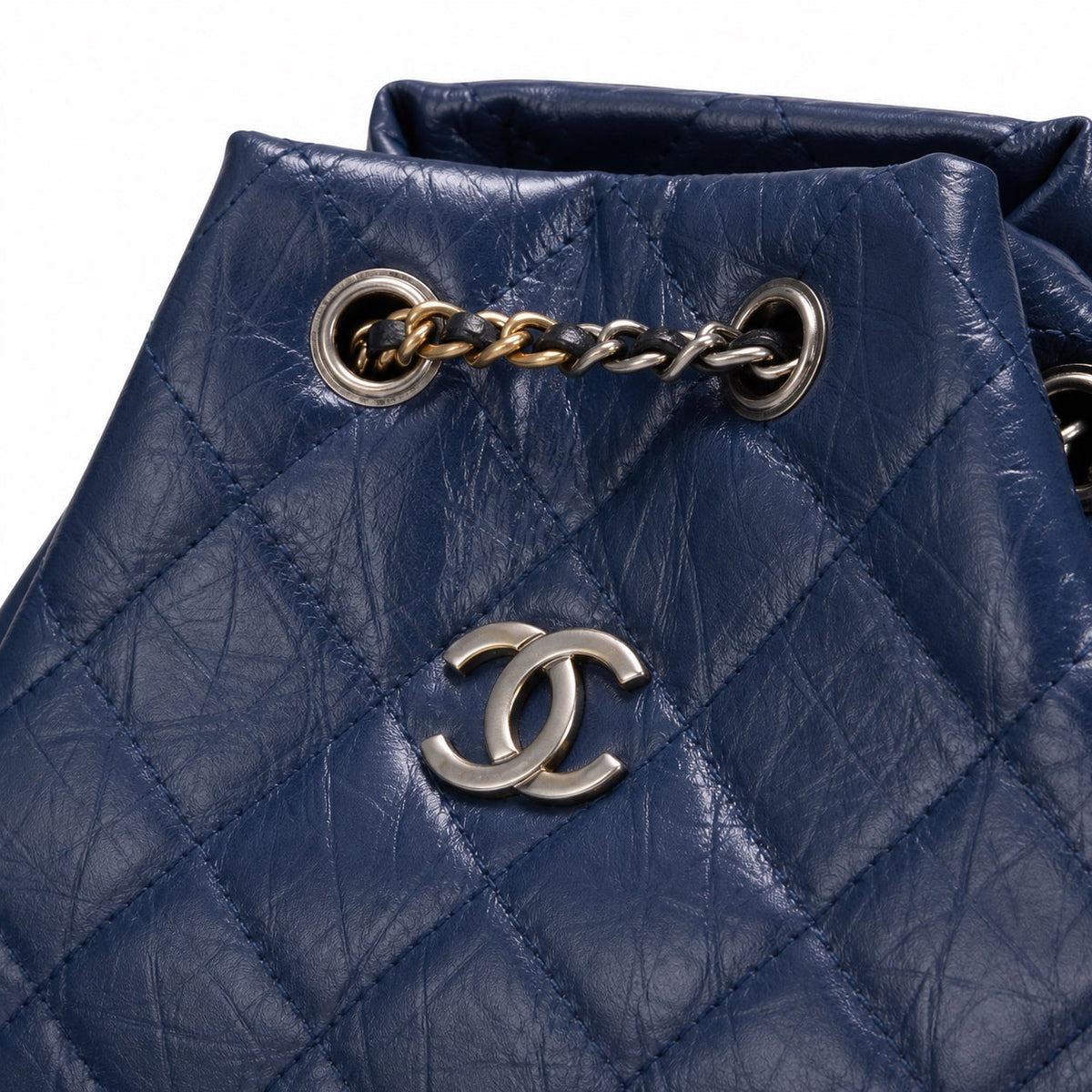 Chanel Quilted Chain Backpack