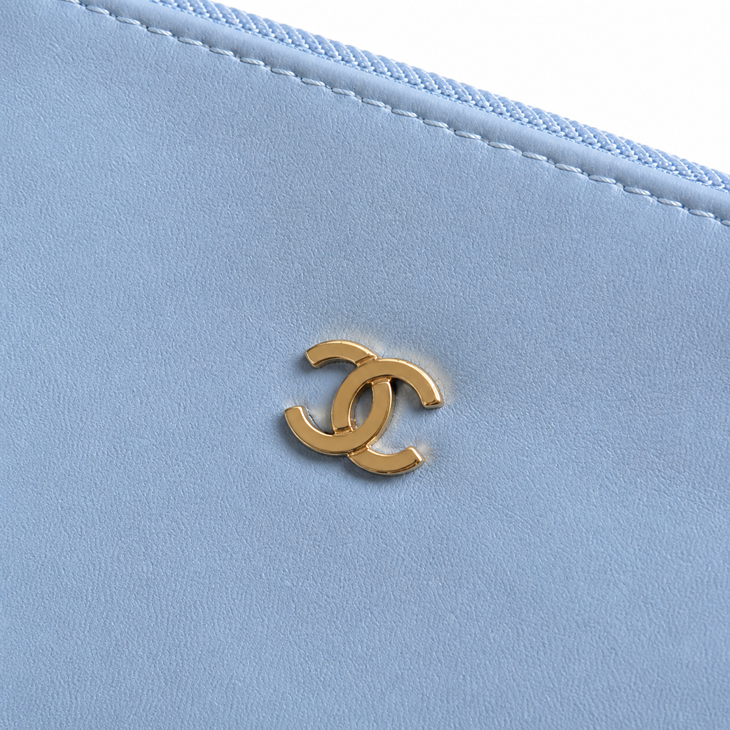 Chanel Black Woven Charm Crossbody Bag