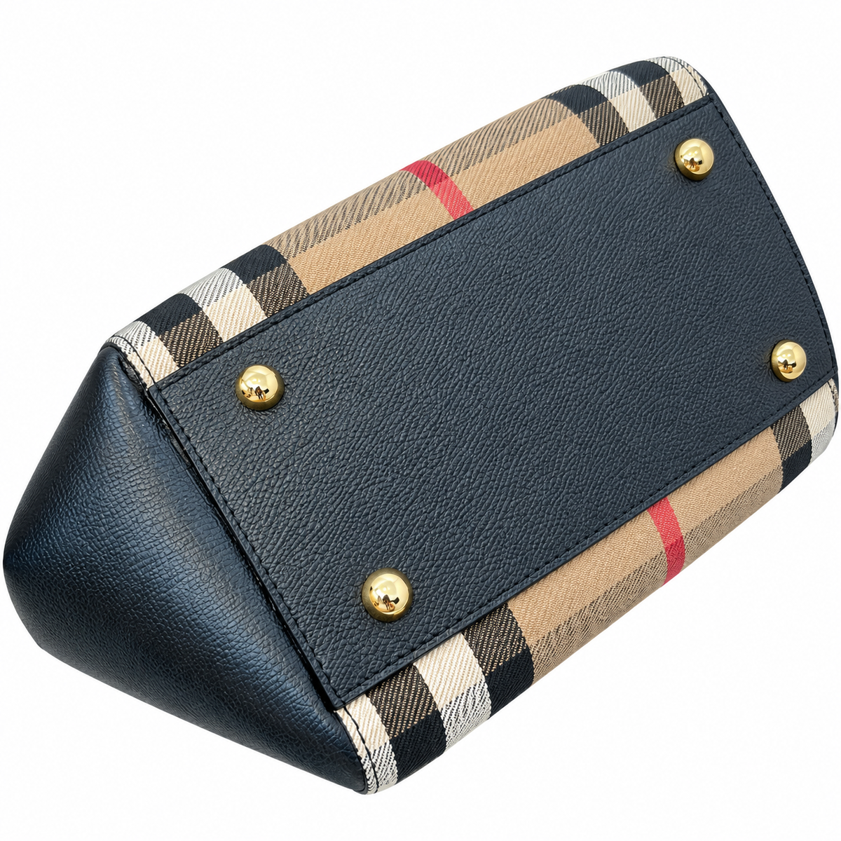 Burberry Check Tote Bag