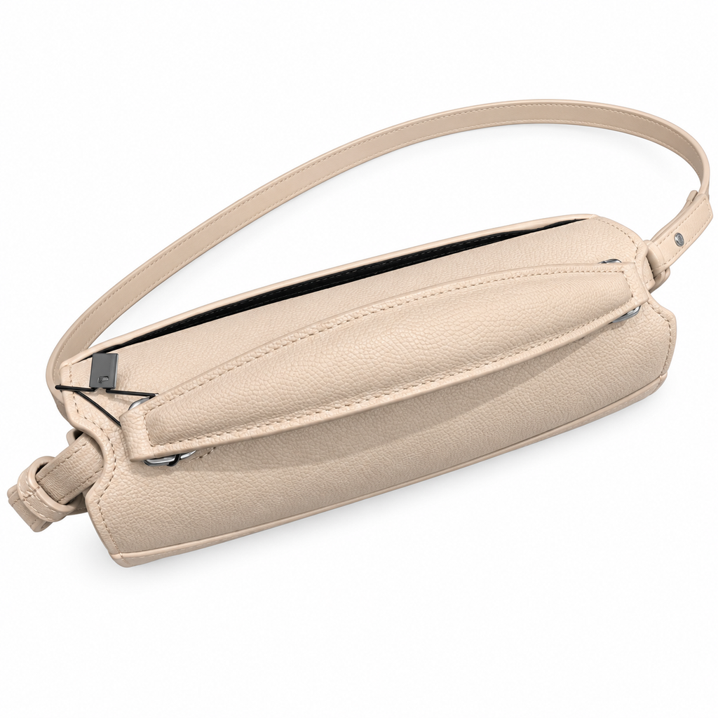 YSL Cassandra Mini Top Handle Bag – Ivory Leather