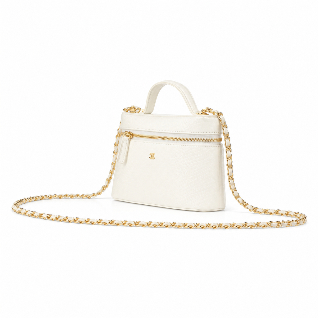 Chanel Quilted Mini Chain Crossbody Bag