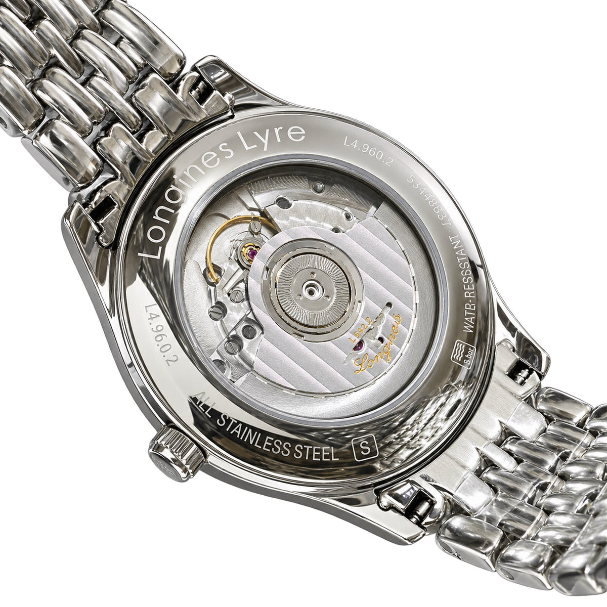 Longines Flagship – White Dial Steel Bracelet Automatic