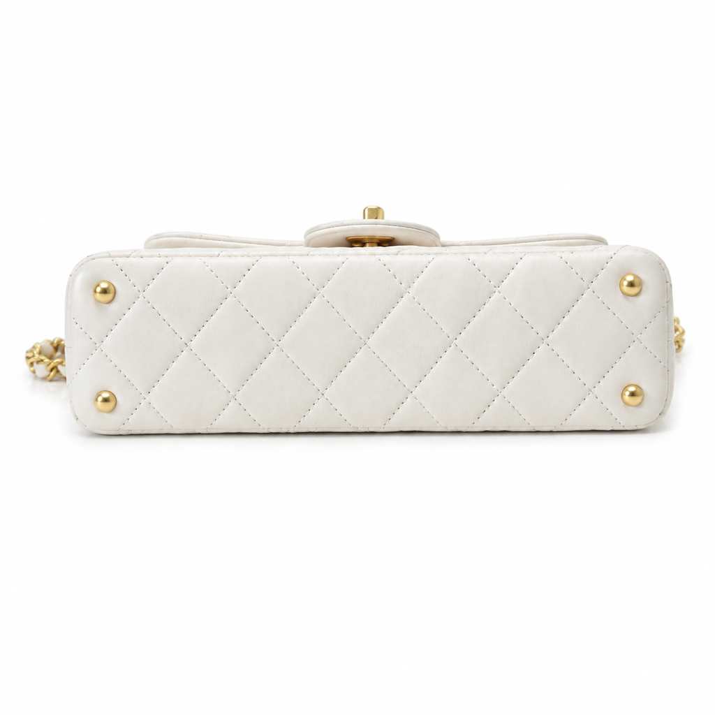 Chanel Compact Quilted Crossbody Bag