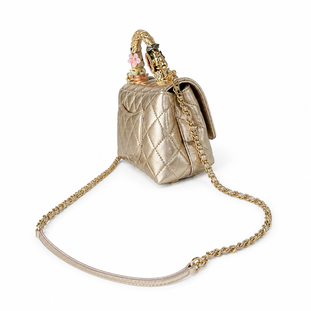 Chanel Petite Quilted Handbag