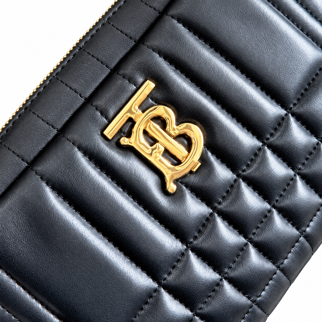 Burberry Black Quilted Camera Bag