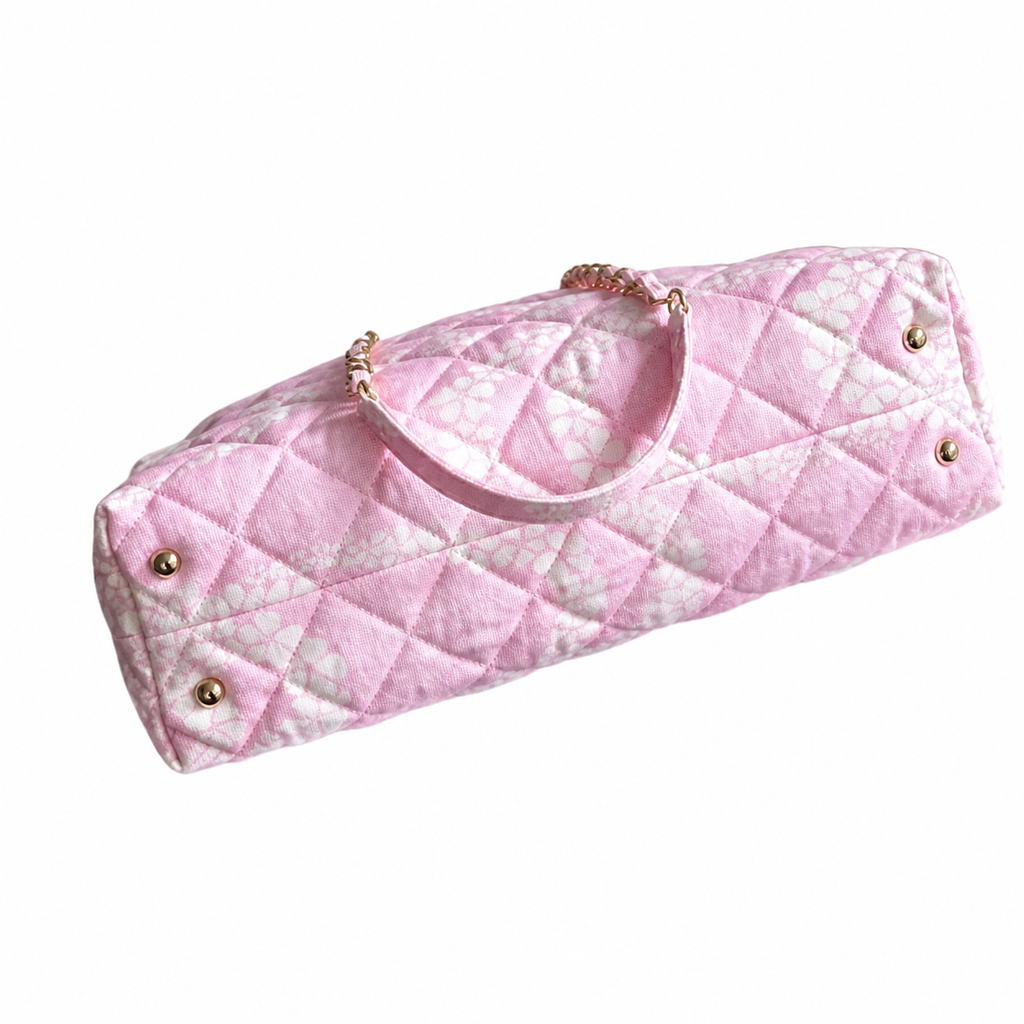 Chanel Quilted Large Shoulder Tote Bag
