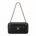 Chanel Sleek Quilted Crossbody Bag