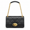 Burberry Black Quilted Chain Shoulder Bag