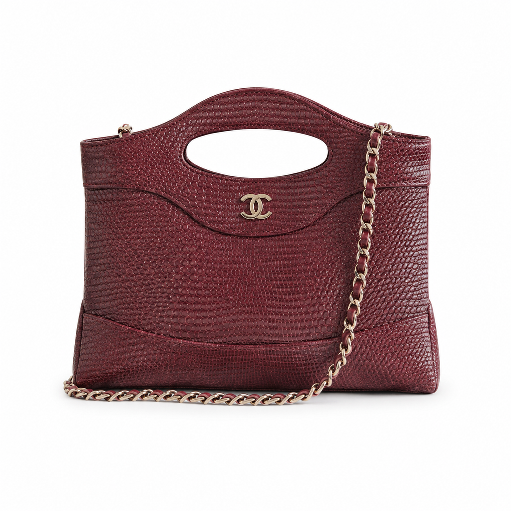 Chanel CC Quilted Top Handle Bag