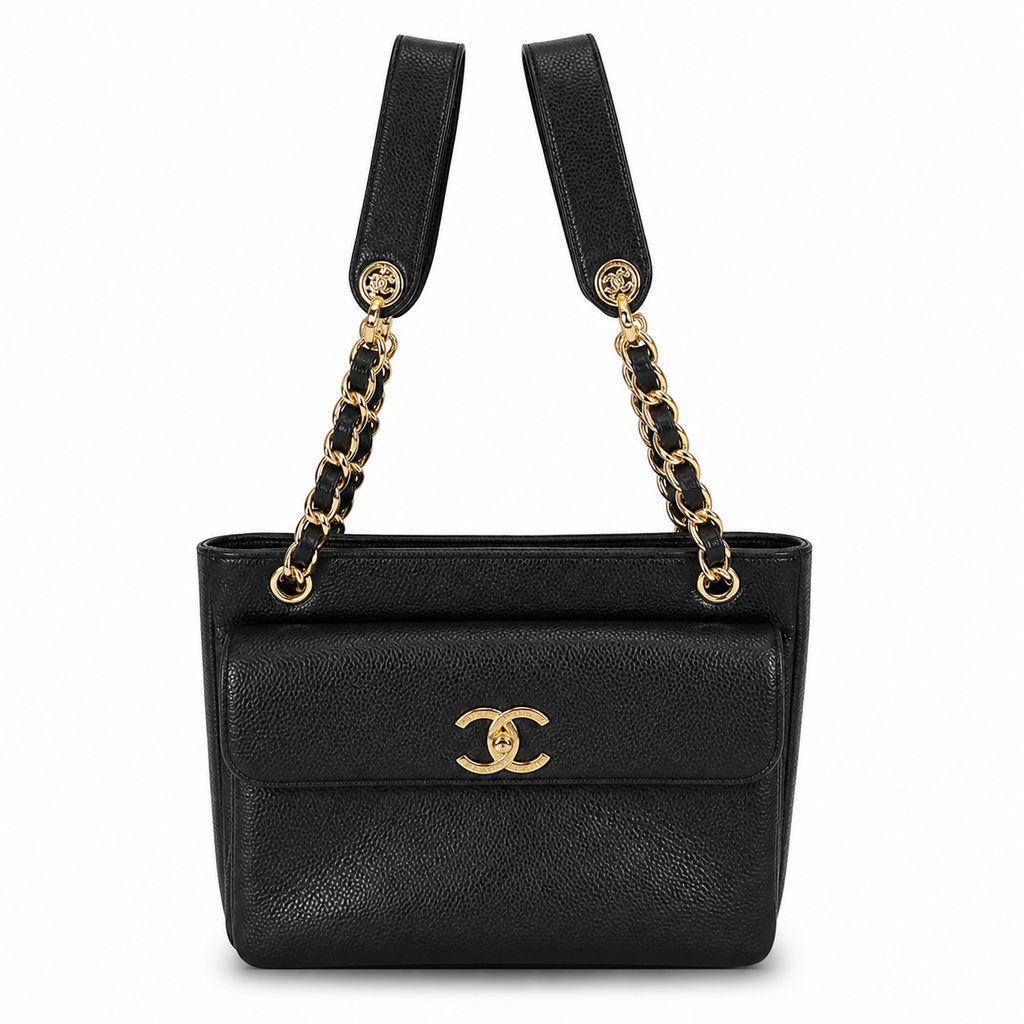 Chanel Black Chain Shoulder Bag
