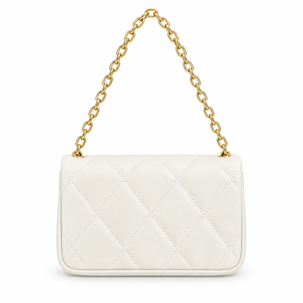 Burberry Quilted Chain Shoulder Bag