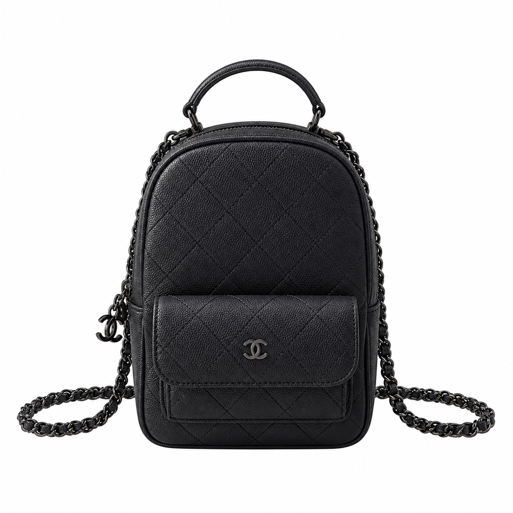 Chanel Quilted Backpack