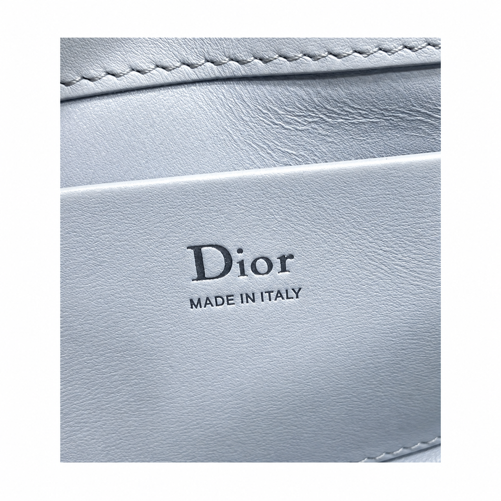 Dior Quilted Cannage Convertible Crossbody Bag with Top Handle