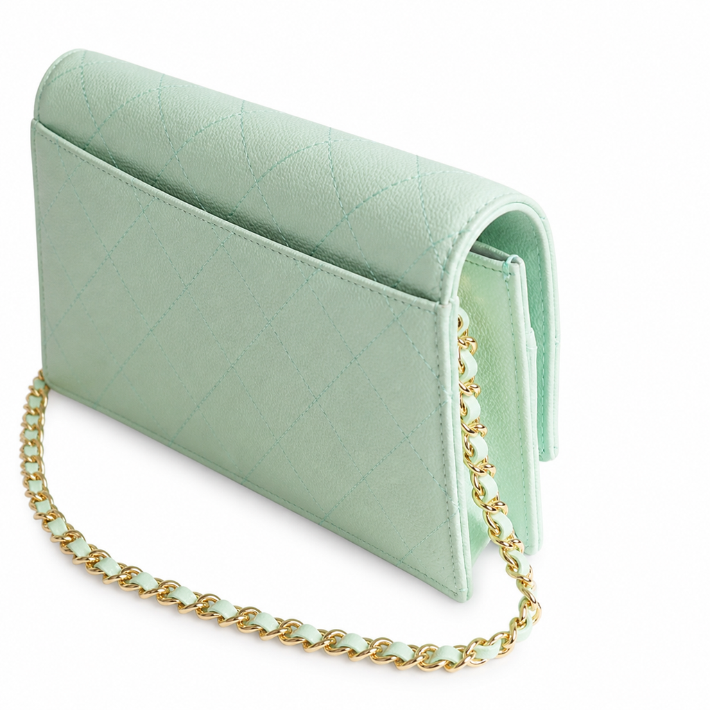 Chanel Compact Quilted Crossbody Bag